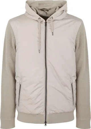 Nylon Padded Bomber Jacket
