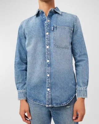 Men's Hudson Perry Denim Sport Shirt