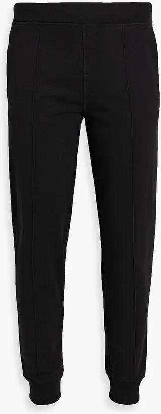 Cotton-fleece sweatpants