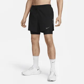 Nike Men's Dri-FIT Run Division Stride Running Shorts in Black