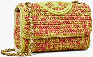 Small Fleming Soft Crochet Convertible Shoulder Bag