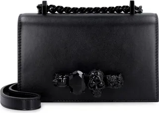 Alexander McQueen Mini Embellished Satchel Bag