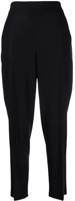 Tailored Tapered Cropped Trousers