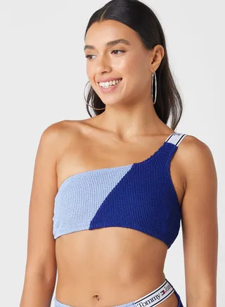 Color Block Bikini Top