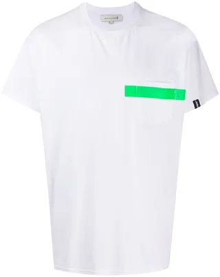 stripe detail T-shirt