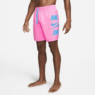 Nike Men's 7" Volley Shorts in Pink