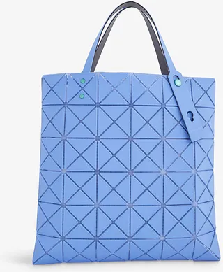 Womens Blue Lucent Pvc Tote bag