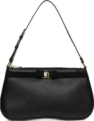 Salvatore Ferragamo Vara Bow Zipped Mini Shoulder Bag