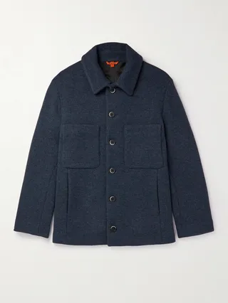 Wool-Blend Overshirt