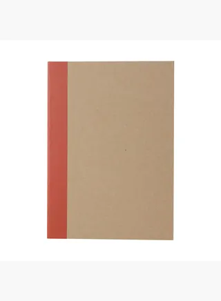 Recycled Paper Notebook , Plain , A6 , 30 sheets