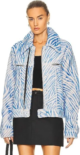 RtA Ivana Jacket in Blue
