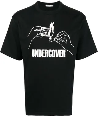 graphic-print cotton T-shirt