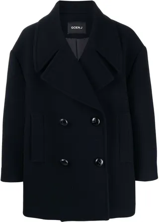 Double-Breasted Peacoat