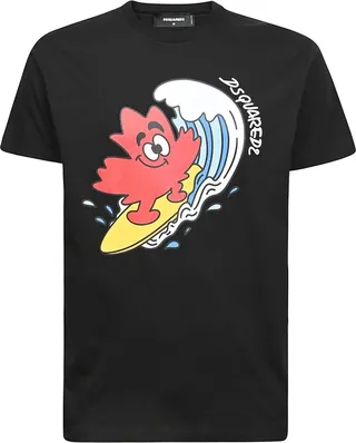 Dsquared2 Graphic-Printed Crewneck T-Shirt