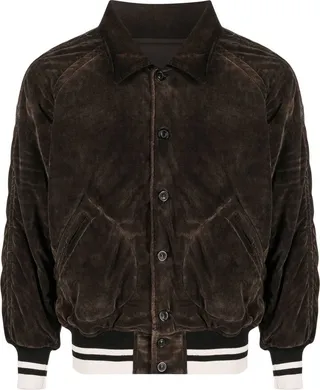 Quilted Bomber Jacket