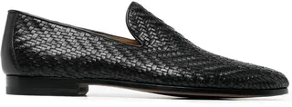 Interwoven Leather Loafers