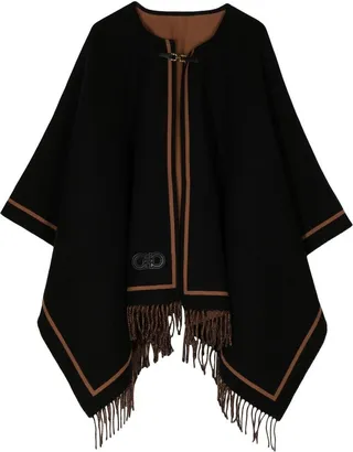 Striped Fringed Cape