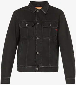 ens Blue D-Barcy Denim Trucker Jacket