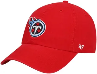 Men's Red Tennessee Titans Clean Up Alternate Adjustable Hat