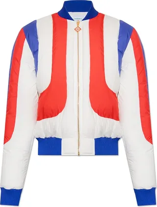 Quilted Bomber Jacket