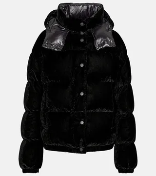 Daos velvet down jacket