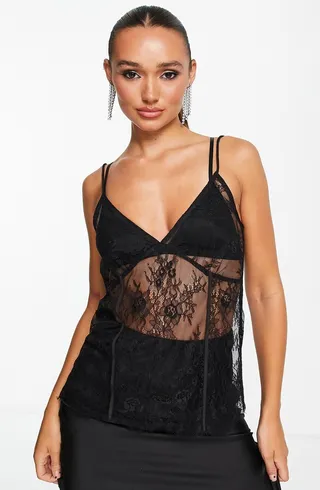 Sheer Lace Camisole