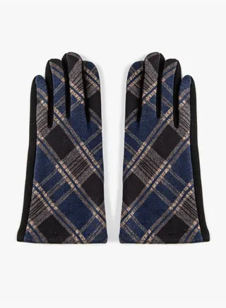 Plaid Gloves