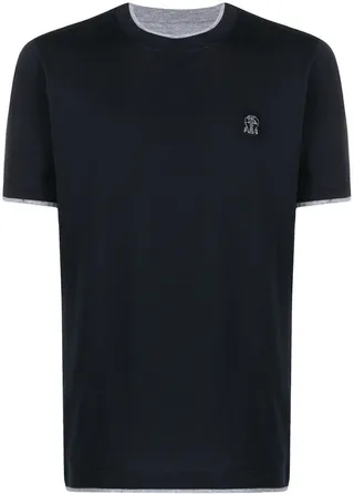 embroidered logo T-shirt