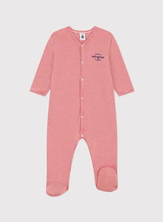 Infant Striped Romper