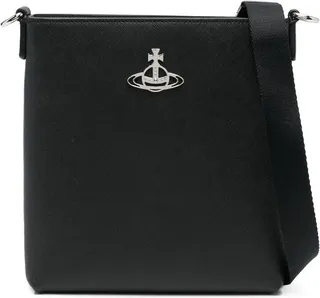 Logo-Plaque Crossbody Bag