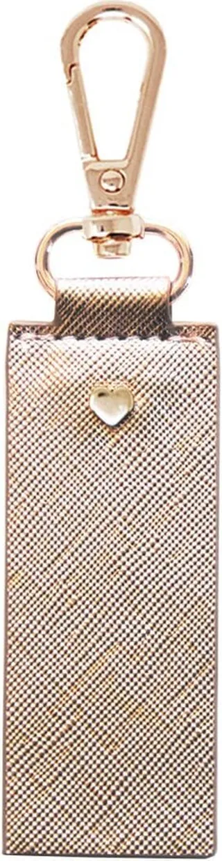 Johnny Loves Rosie - Rose Gold Original Archie Rectangle Keyring