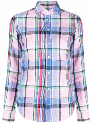Polo Pony checked shirt