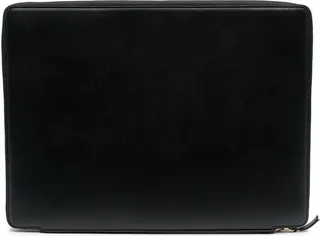Leather Zipped Briefcase