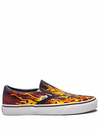Classic Slip-On "Samurai Rising" sneakers