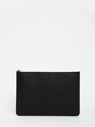 Black Leather Pouch