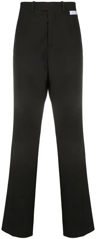Straight-Leg Tailored Trousers