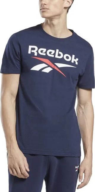 Reebok Men's Identity Slim-Fit Big Logo Graphic T-Shirt