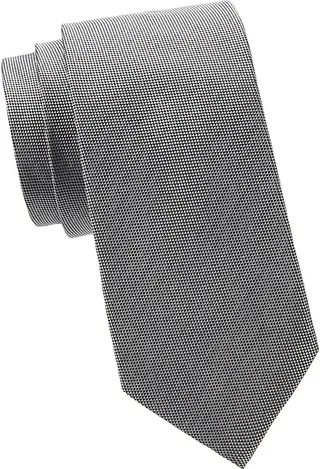 Patterned Silk Tie