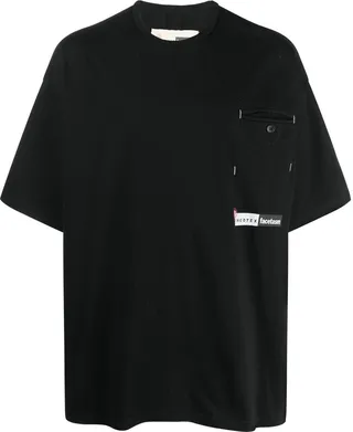 logo print T-shirt