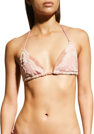 Jeannie Terry Towel Two-Piece Bikini Set