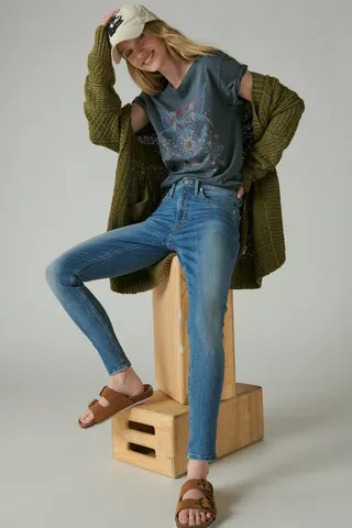 Bridgette High Rise Skinny