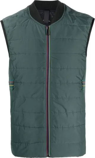 Quilted Zip-Up Gilet