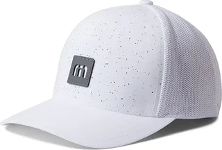 TravisMathew Disembark Hat (White) Caps