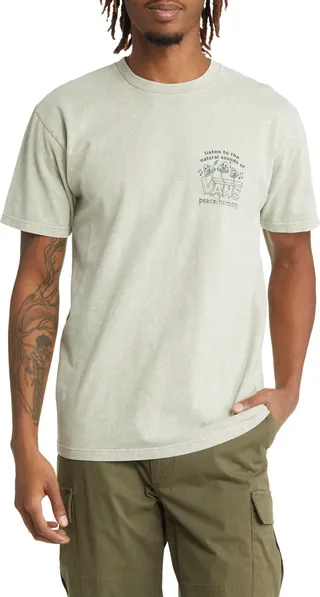 Plant Harmony Cotton Graphic Tee
