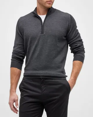 Men's Tapton Quarter-Zip Sweater