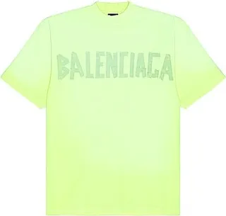 Balenciaga Medium Fit T-shirt in Yellow