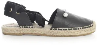 Coliac Ankle-Tie Pearl Detailed Espadrilles