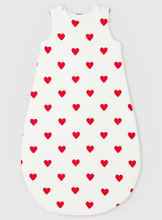 Kids Heart Print Bodysuit