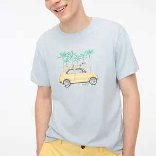 J.Crew Factory Men's Surfboard Car Graphic Tee
