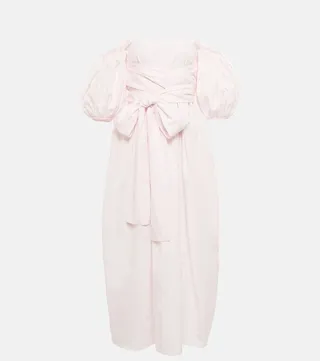 Joel cotton poplin midi dress